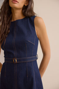 Jenny Denim Mini Dress Detail 2 - Altar'd State