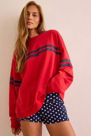 Varsity Stipe Pullover - Altar'd State