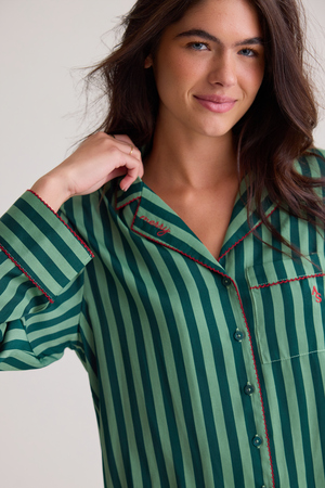 Mary Stripe Lounge Top - Altar'd State - 