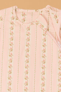 Antoinette Floral Striped Sleep Bag Detail 2 - Altar'd State