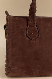 Braided Suede Crossbody Bag Detail 2 - Altar'd State