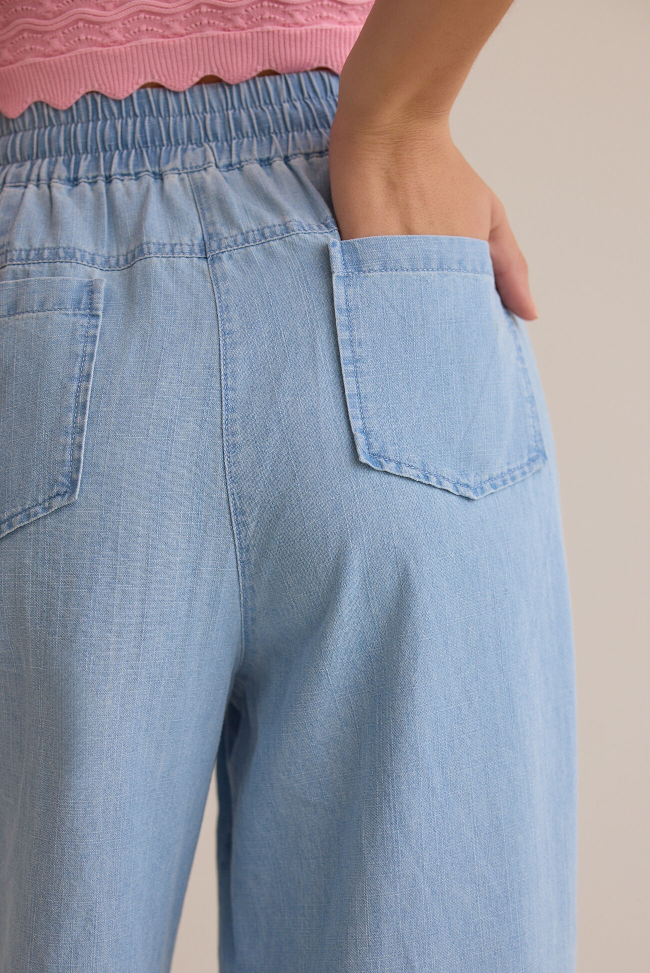Hollis Smocked Pant