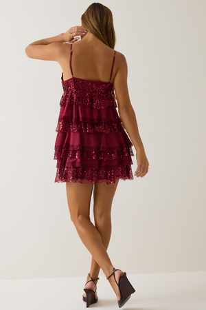 Laney Sequin Mini Dress - Altar'd State