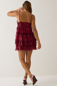 Laney Sequin Mini Dress Detail 5 - Altar'd State