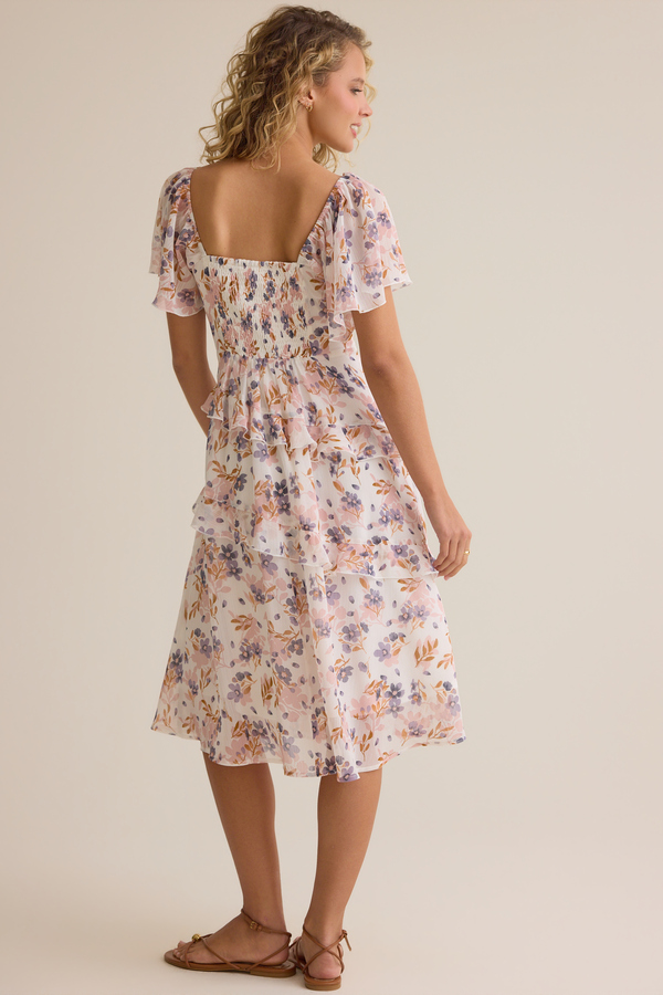 Noah Floral Mama Dress Detail 4 - Altar'd State