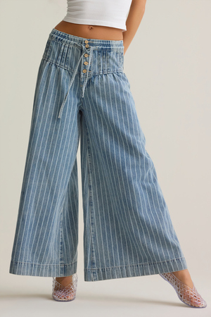 Hana Stripe Jeans - Altar'd State - 
