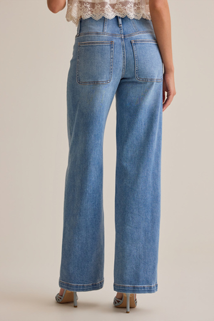 Lennie High Rise Seam Jeans - Altar'd State - 