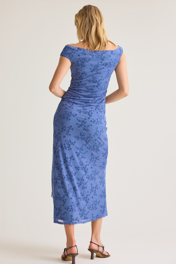 Vicky Mesh Maxi Dress Detail 6 - Altar'd State