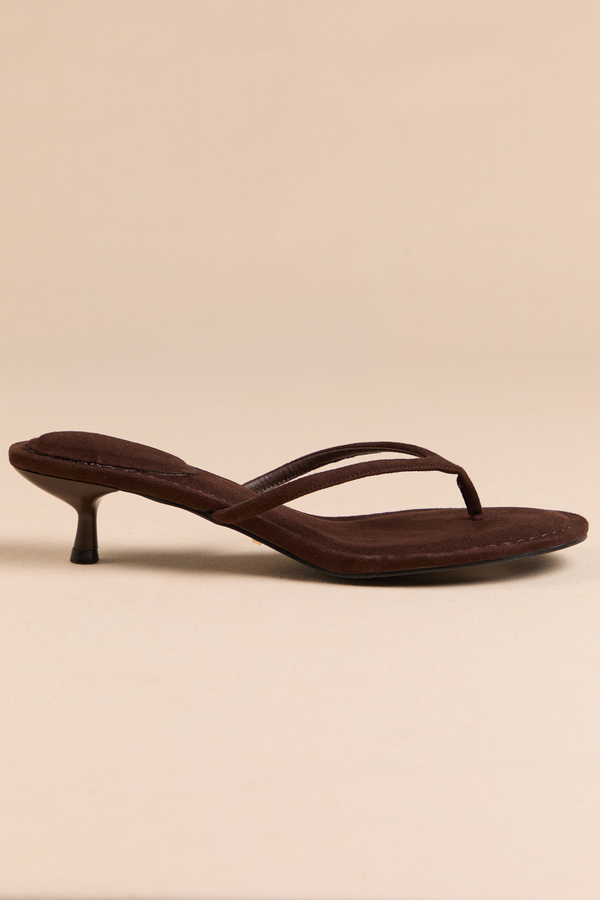 Verona Suede Kitten Heel - Altar'd State