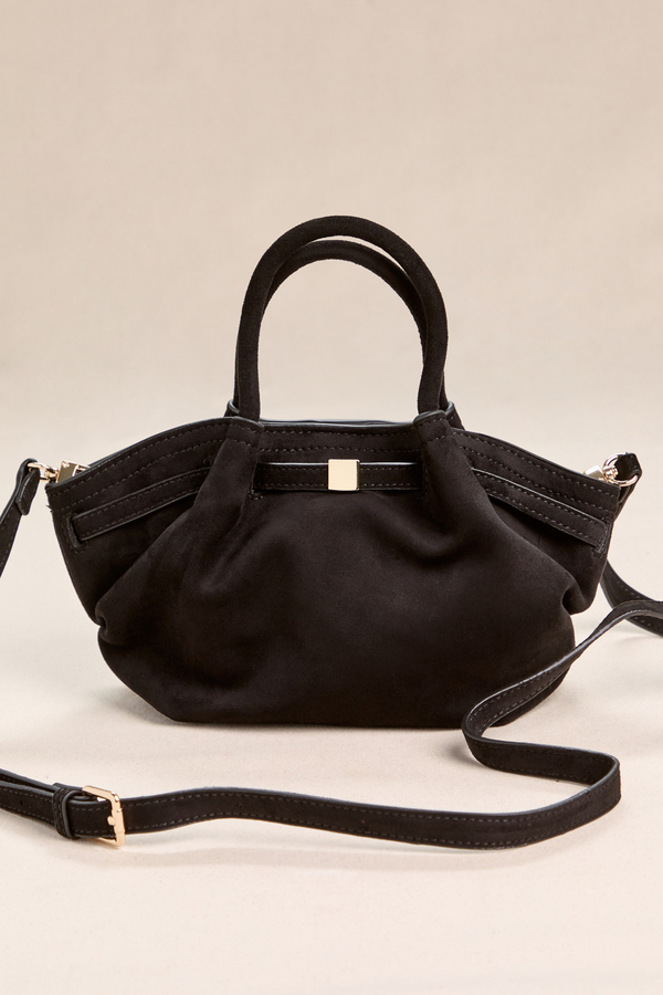 Sienna Belted Suede Mini Crossbody Detail 2 - Altar'd State