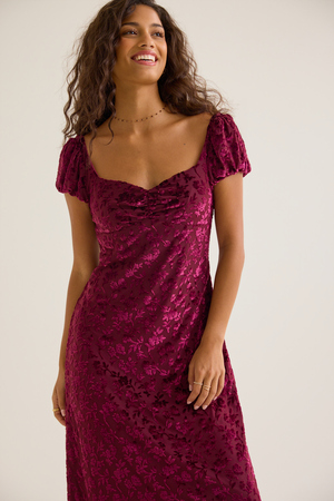 Briar Floral Velvet Dress - Altar'd State