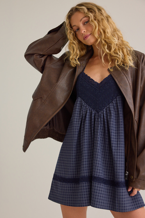 Jane Plaid Mini Dress - Altar'd State