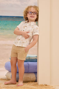 Rowan Linen Shorts - Altar'd State