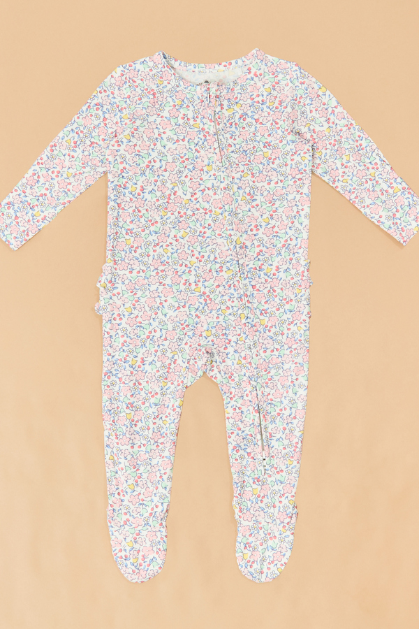 Southern Girl Ruffle Footie - Altar'd State