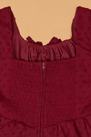 Sophia Dot Chiffon Dress - Altar'd State - 