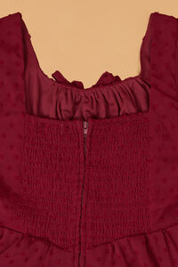 Sophia Dot Chiffon Dress Detail 3 - Altar'd State