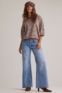 Nora Stripe Knit Top Detail 3 - Altar'd State