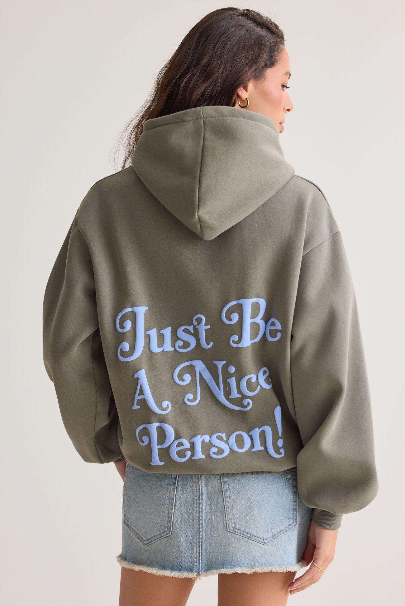 Just Be A Nice Person Hoodie