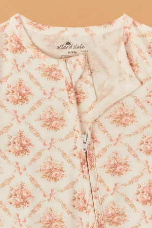 Rosie Bow Ruffle Footie - Altar'd State - 
