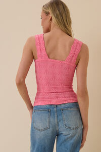 Blaire Seamless Floral Cami Detail 4 - Altar'd State