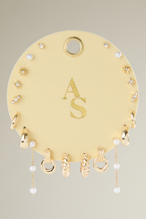 Mariella 18K Gold Earring Set - Altar'd State - 