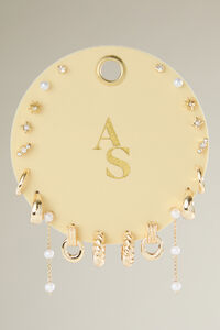 Mariella 18K Gold Earring Set - Altar'd State