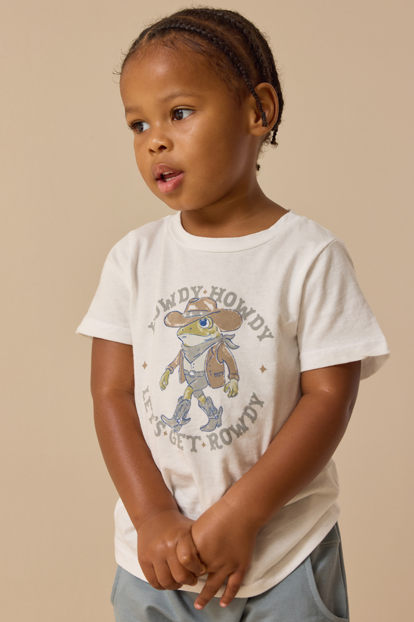 Howdy Rowdy Frog Tee - Altar'd State