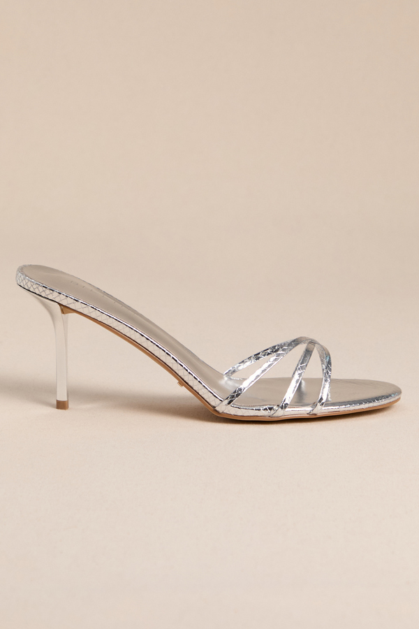 Viviette Snake Strappy Heel - Altar'd State