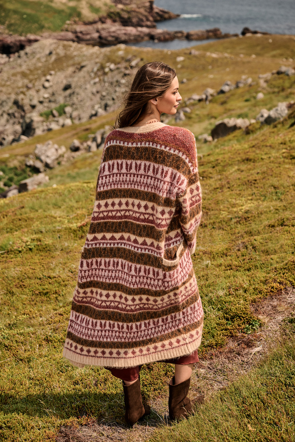 Elsa Fairisle Duster Detail 5 - Altar'd State