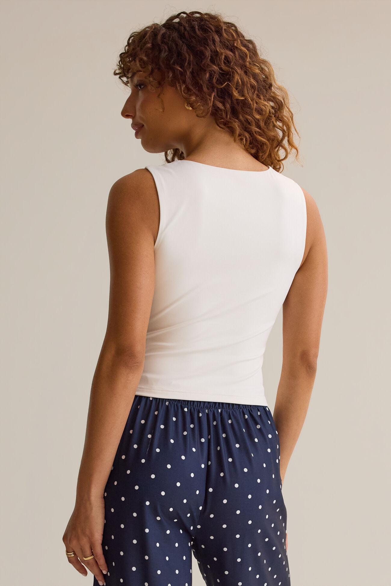Bree Knot Shoulder Tank