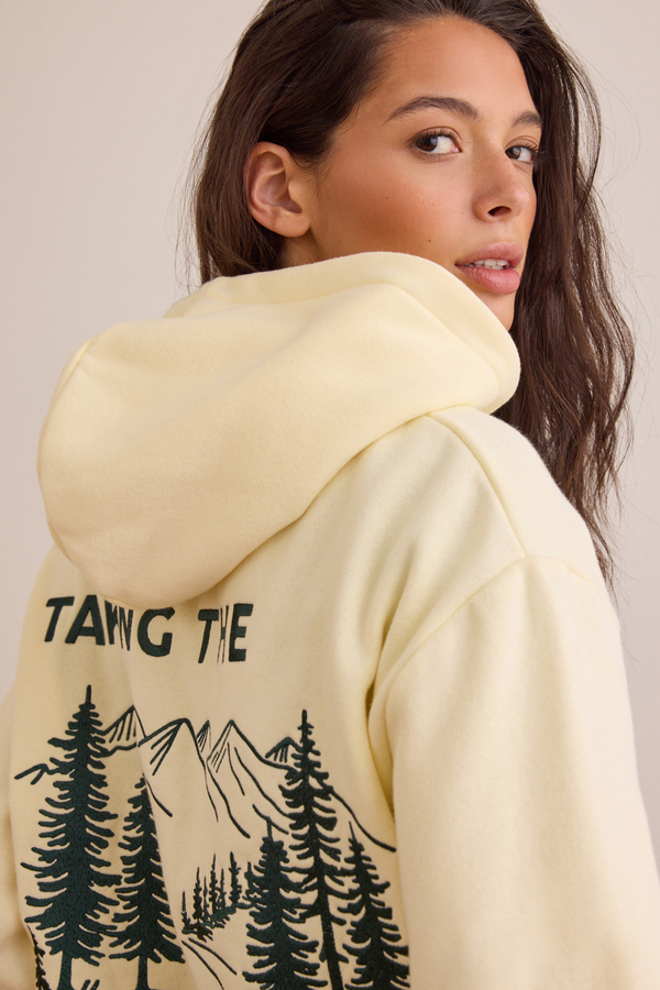 Taking the Scenic Route Hoodie Detail 6 - Altar'd State