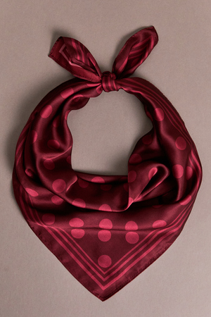 Clara Striped Polka Scarf - Altar'd State
