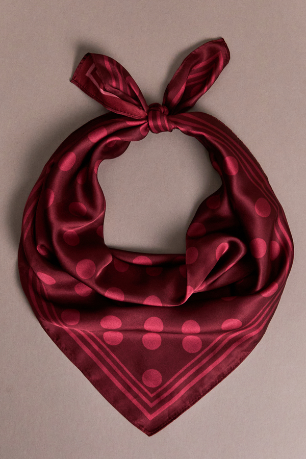 Clara Striped Polka Scarf - Altar'd State