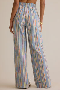 Rylen Stripe Linen Pant Detail 5 - Altar'd State