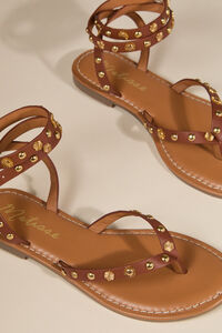 Athena Strappy Wrap Sandal Detail 2 - Altar'd State