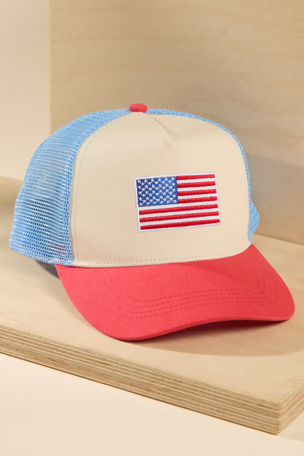 American Flag Trucker Hat - Altar'd State