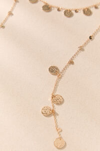 Coin Dangle Necklace Detail 4 - Altar'd State