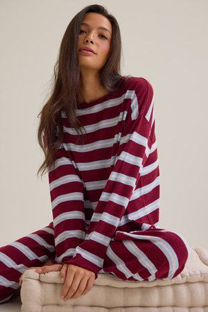 Jordan Striped Lounge Top - Altar'd State