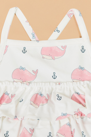 Brooke Bubbly Whale One-Piece Swimsuit - Altar'd State - 