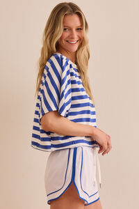 Loft Line Boxy Tee Detail 4 - Altar'd State