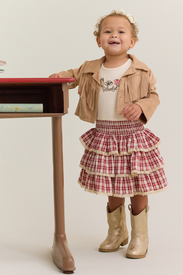 Howdy Dress and Suede Jacket Set - Altar'd State