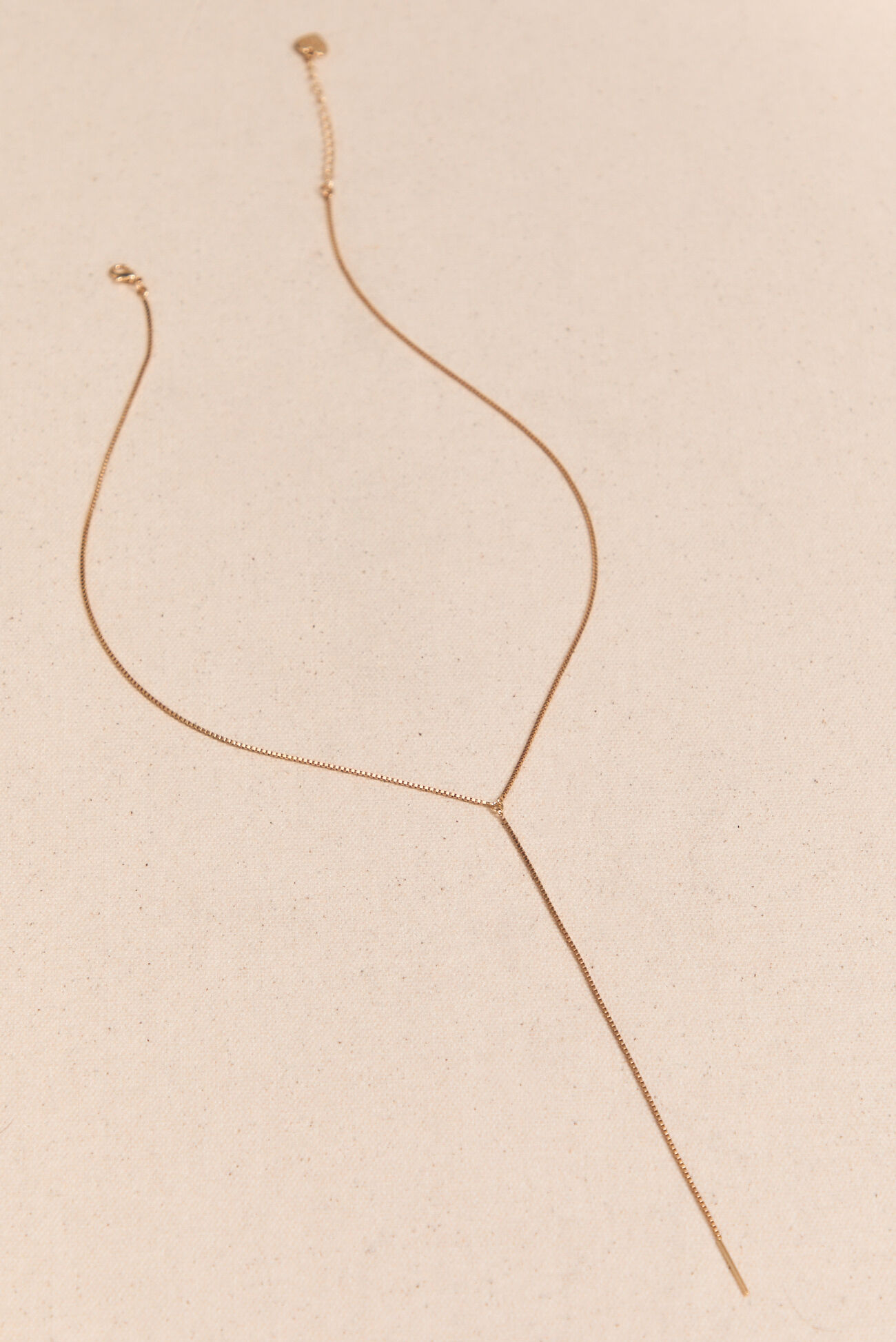 Dainty "Y" Necklace