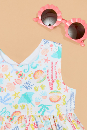 Under the Sea Toddler Dress with Sunglasses - Altar'd State - 