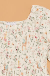 Enchanted Forest Smocked Dress Detail 2 - Altar'd State