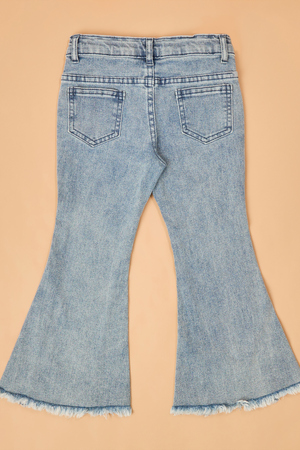 Edie Bow Flare Jeans - Altar'd State - 