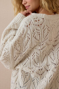 Fia Oversized Pointelle Crew Detail 6 - Altar'd State