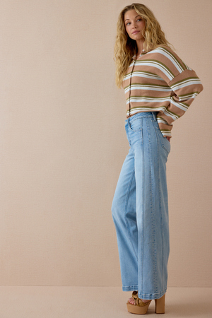 Miller Multi Stripe Cardigan - Altar'd State - 