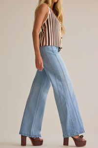 Edina High Rise Seam Jean Detail 3 - Altar'd State