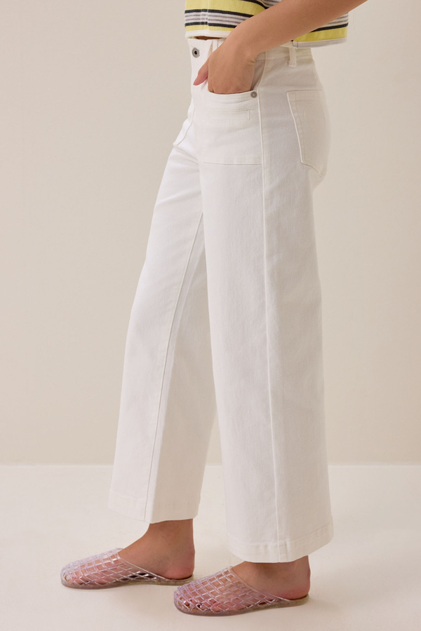 Everly Wide Leg Crop Jean Detail 4 - Altar'd State