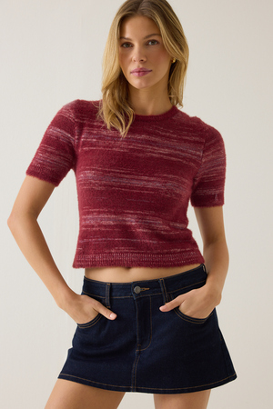 Scout Multi Stripe Marled Sweater - Altar'd State